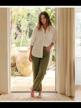 Edwin Olive Marli  Wide Leg  Ankle Size 32- Made in USA